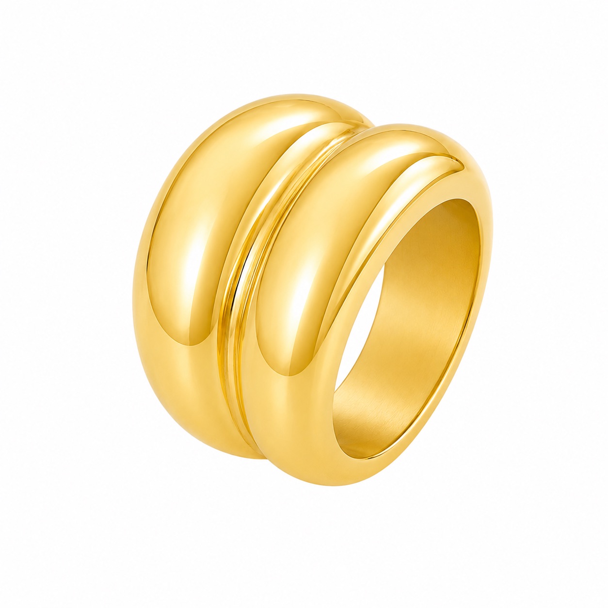 Double Dome Cigar Ring