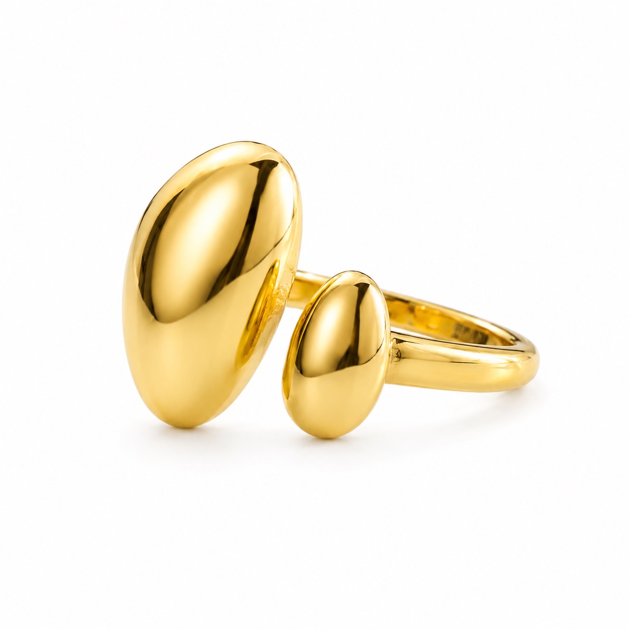 Sculptural Pebble Ring