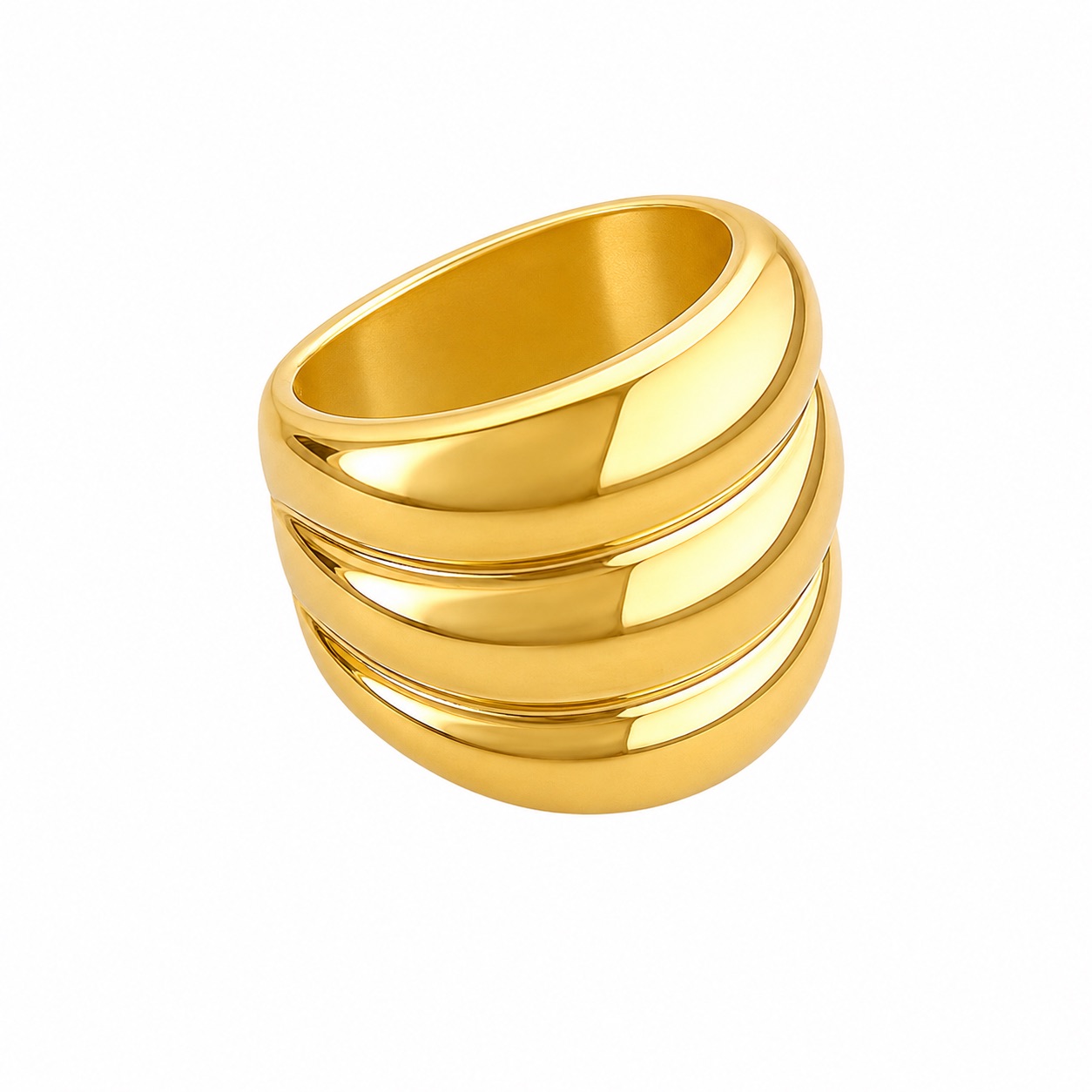 Triple Dome Cigar Ring