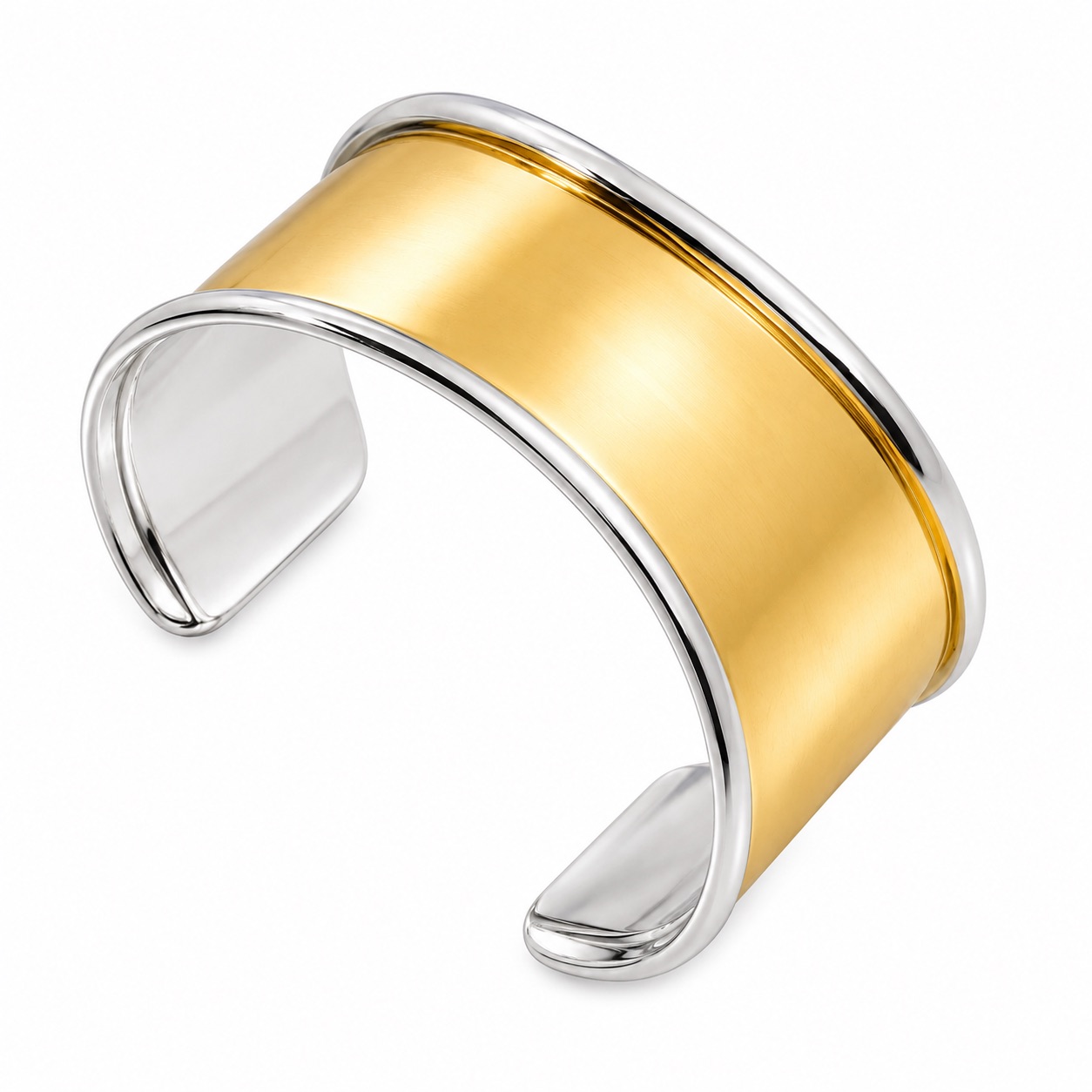 Two-Tone Wide Cuff