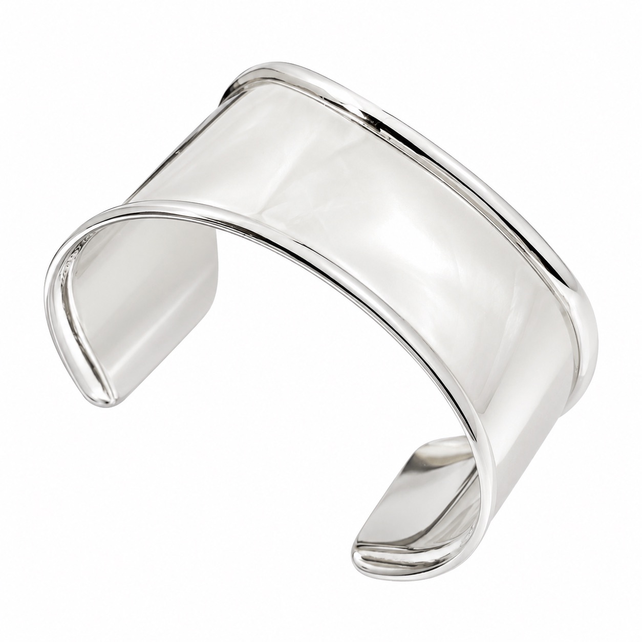 Wide Silver Cuff