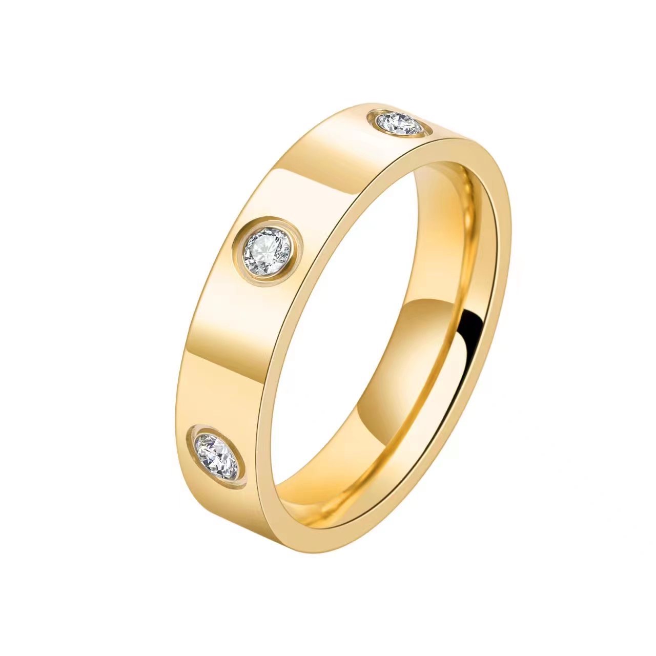 Zircon Flat Band Ring
